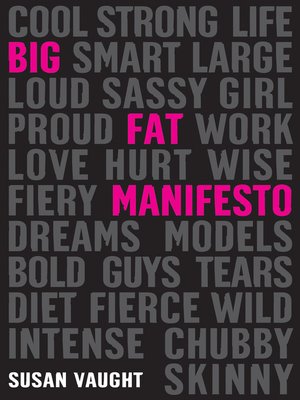 Big Fat Manifesto By Susan Vaught 90